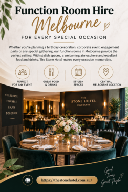 Function Room Hire Melbourne for Every Special Occasion