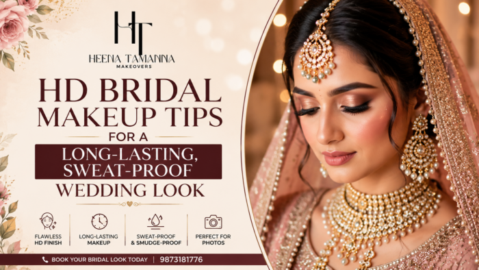 HD Bridal Makeup Tips for a Long-Lasting, Sweat-Proof Wedding Look