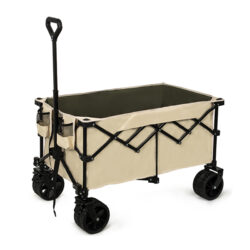 Four-Way Folding Wear-Resistant Wagon: Fold Direction and Fabric Durability Set the Product Apart