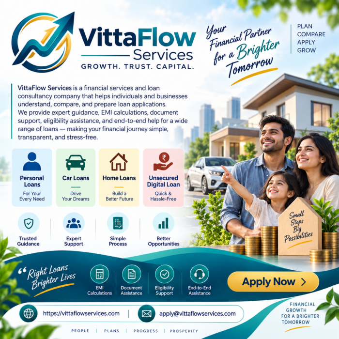 Apply for an Online Business Loan with Expert Support | Vitta Flow Services