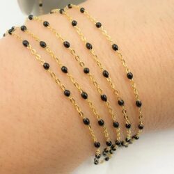 14K Enamel Gold Chains | 14K Enamel Gold Chains by Ft