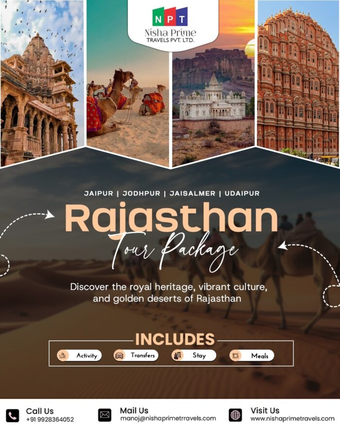 Rajasthan Tour Package for a Memorable Royal Holiday