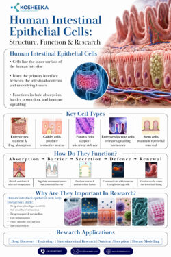 Human Intestinal Epithelial Cells: Structure, Function & Research