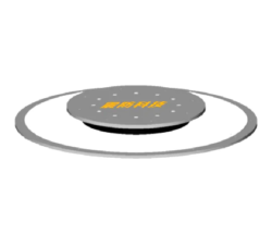 Rubber and Steel Layers in Seismic Isolation Bearings