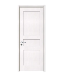 Simple White PVC Door Surfaces