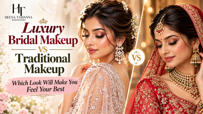 Luxury Bridal Makeup vs Traditional Makeup Which Look Will Make You Feel Your Best