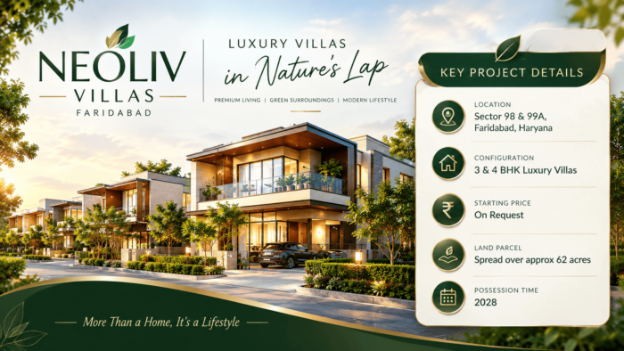 NeoLiv Villas Faridabad : A Beginner’s Guide to Faridabad Builder Floors and Plotted Developments