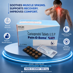 Pain O Soma 500 mg – Know Before You Use