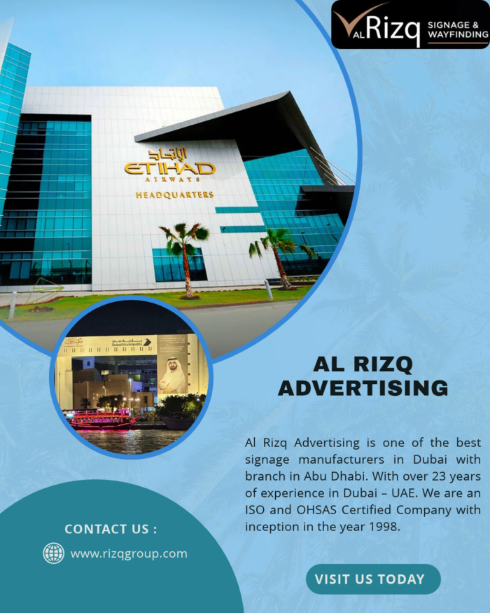 Sign Board Companies in Dubai | Custom Fabrication
