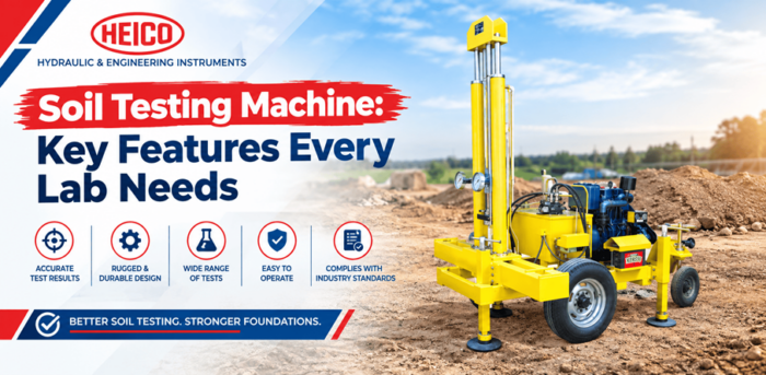 Soil Testing Machine: Key Features Every Lab Needs