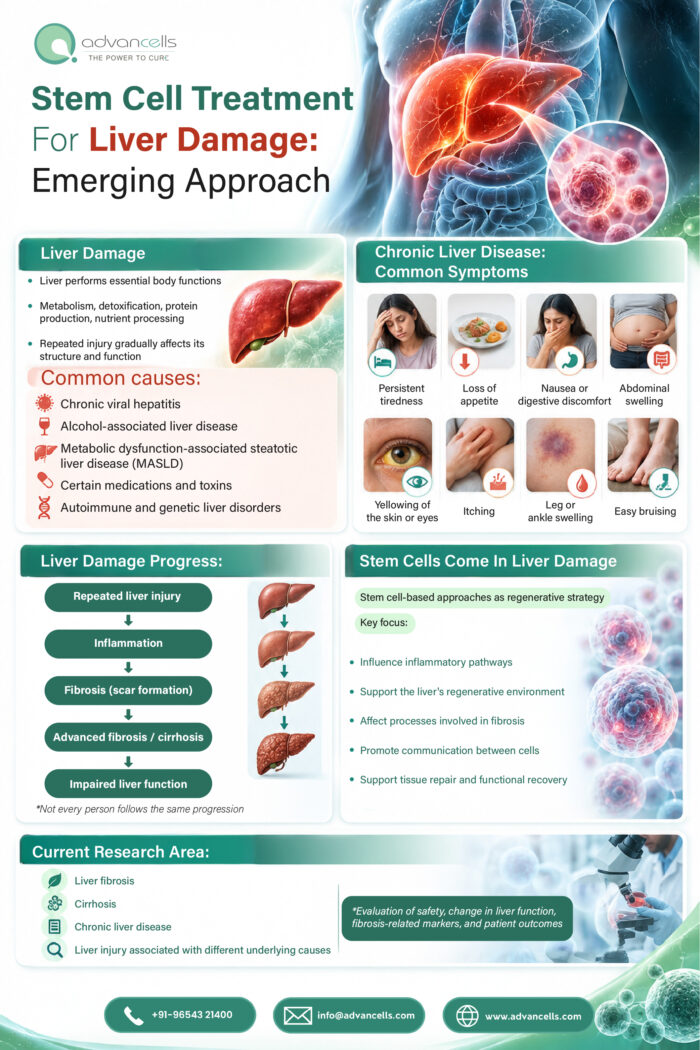 Stem Cell Treatment for Liver Damage: Emerging Approach