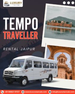 Book Tempo Traveller Rental Jaipur