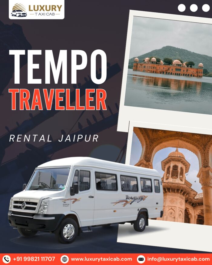 Book Tempo Traveller Rental Jaipur