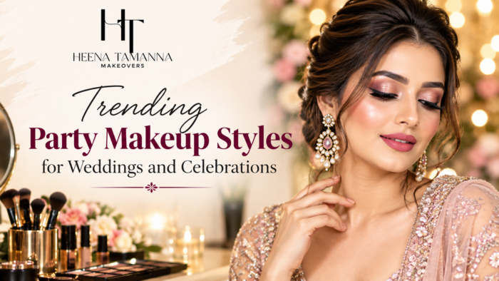 Trending Party Makeup Styles for Weddings and Celebrations