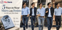5 Ways to Wear Shirts With Denim & Still Look Office-Ready