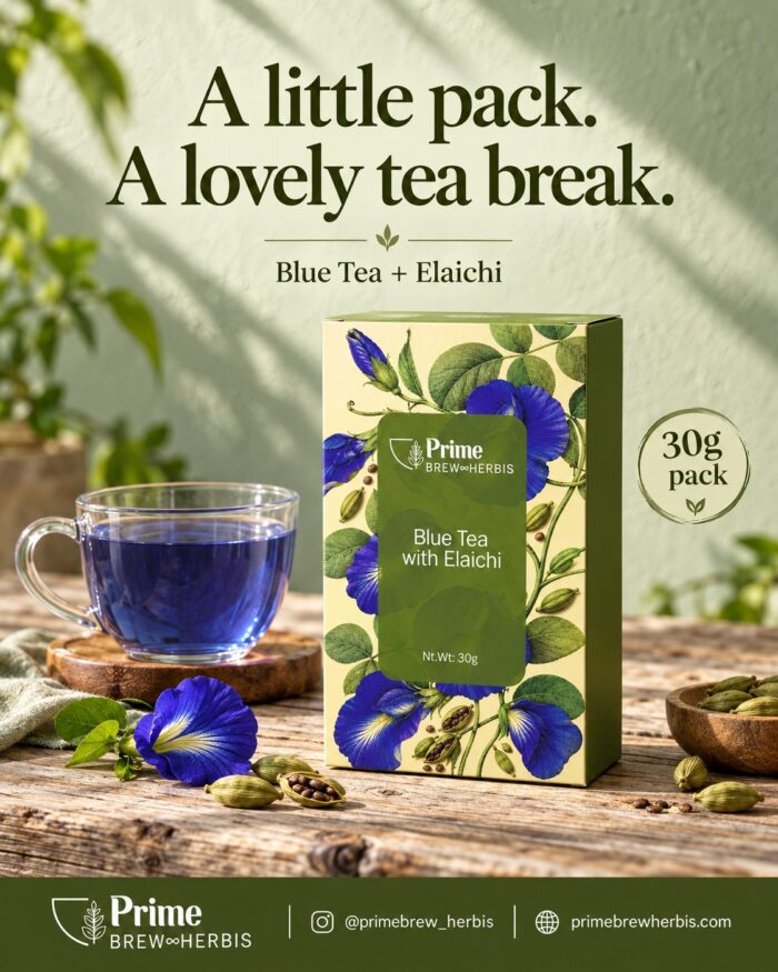 Best Butterfly Pea Flower Tea in India by Prime Brew Herbis