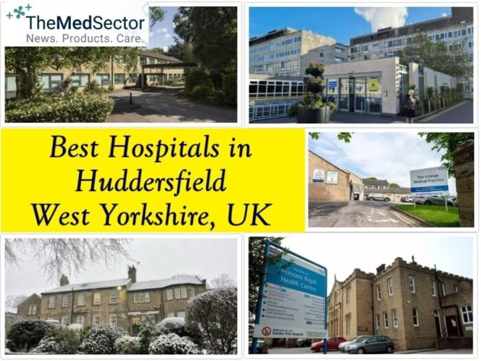 Best Hospitals and Medical Clinics in Huddersfield, Kirklees, West Yorkshire, England, UK