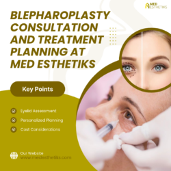 Blepharoplasty Consultation and Treatment Planning at Med Esthetiks