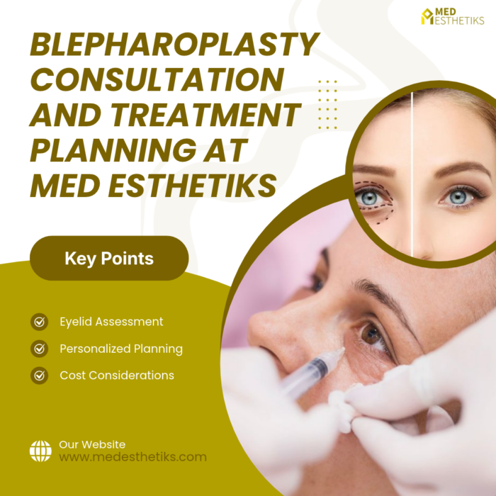 Blepharoplasty Consultation and Treatment Planning at Med Esthetiks
