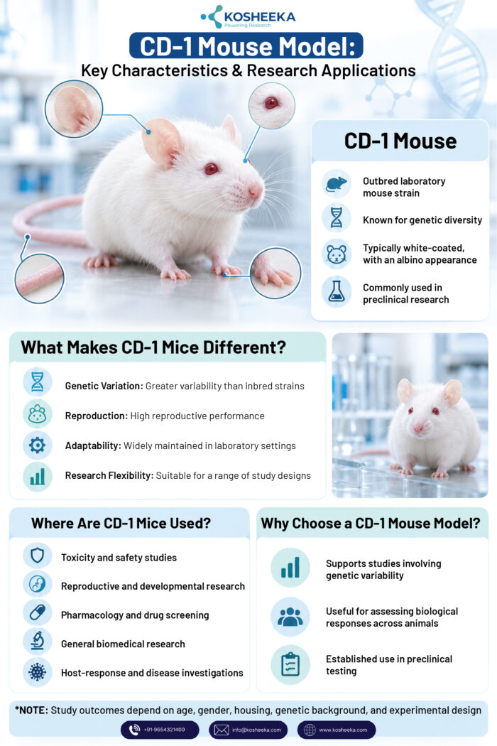 CD-1 Mouse Model: Key Characteristics & Research Applications