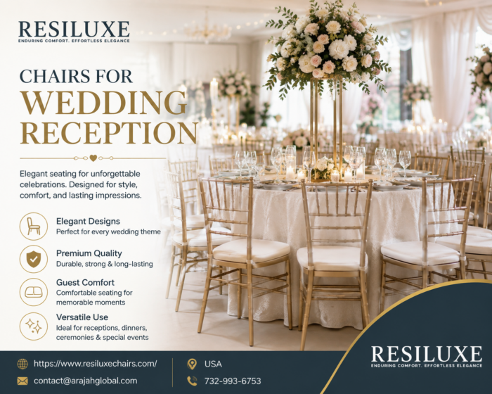 Wedding Seating Ideas for Event Planners | Resiluxe Chairs
