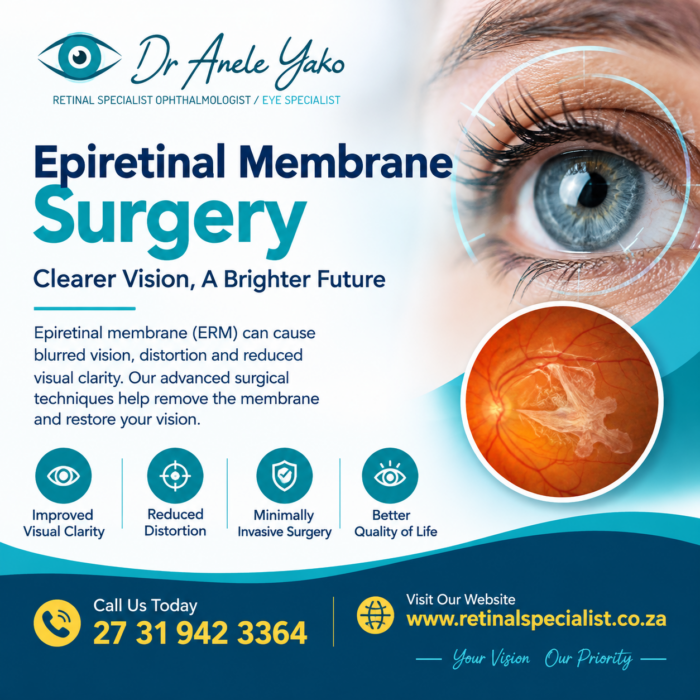 Epiretinal Membrane Surgery – Advanced Treatment for Clearer, Improved Vision