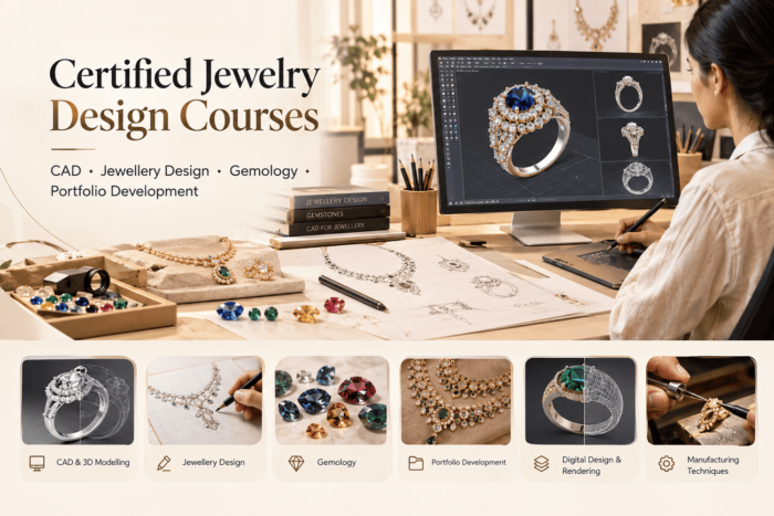 Online Certified Jewelry Design Courses | Learn from Anywhere