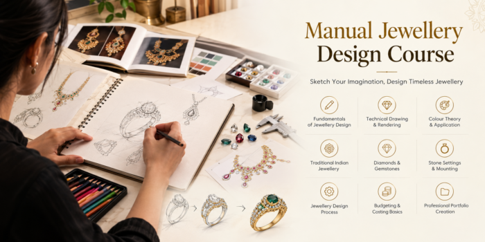 Online Manual Jewellery Design Course | Traditional Design Skill