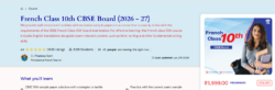 cbse french class 10