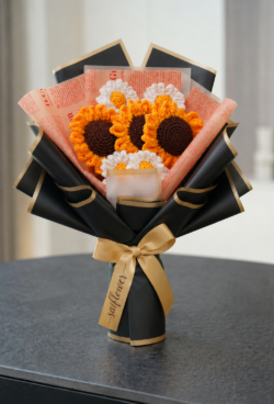 What types of fresh flowers are good for last-minute gifts?