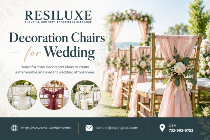 Decoration Chairs for Wedding | Resiluxe Chairs