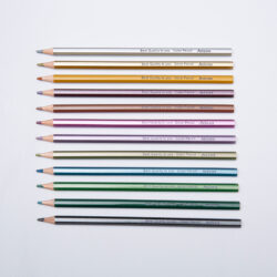 Black Wood Hexagon Color Pencils: Barrel Edge Consistency and Pigment Bond Define Drawing Perfor ...