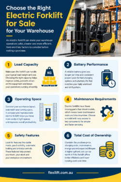 Choose the Right Electric Forklift for Sale for Your Warehouse