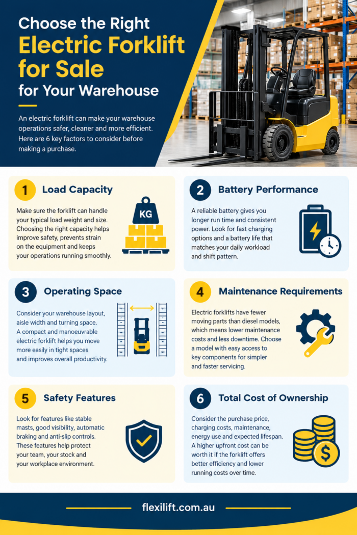 Choose the Right Electric Forklift for Sale for Your Warehouse