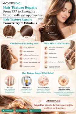 Hair Texture Repair: From PRP to Emerging Exosome-Based Approaches