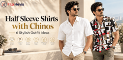 Half Sleeve Shirts with Chinos: 6 Stylish Outfit Ideas