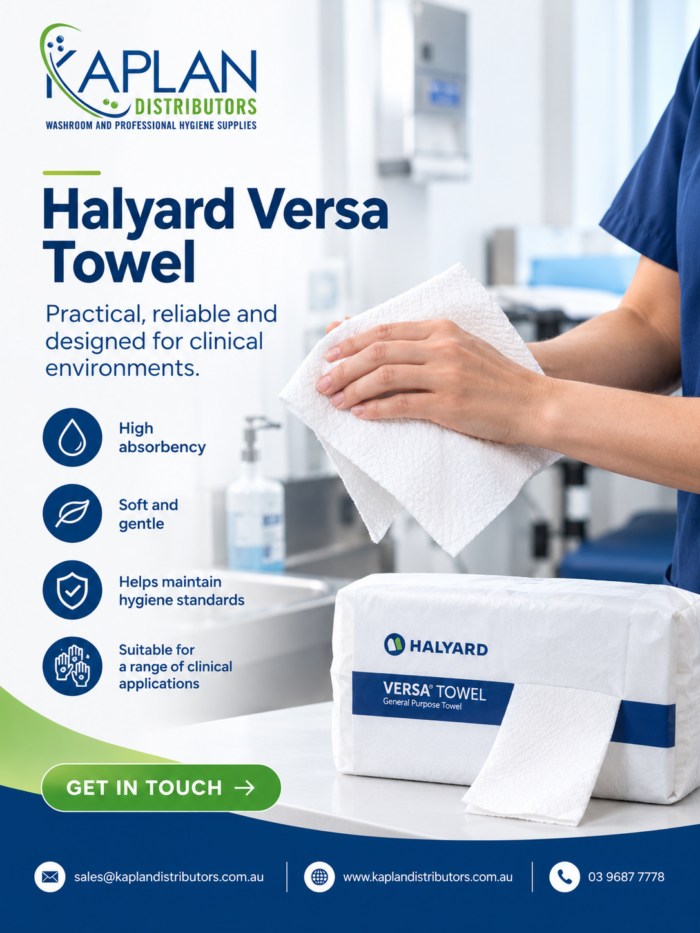 Halyard Versa Towel for Reliable Clinical Hygiene Solutions