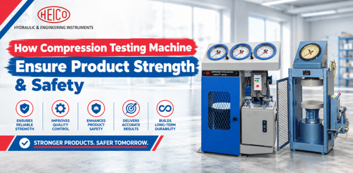 How Compression Testing Machines Ensure Product Strength and Safety