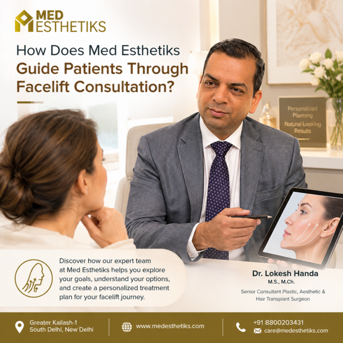 How Does Med Esthetiks Guide Patients Through Facelift Consultation?