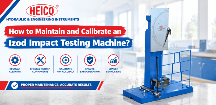 How to Maintain and Calibrate an Izod Impact Testing Machine?