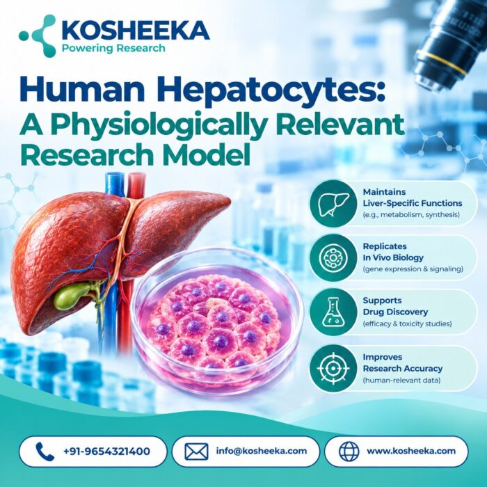 Human Hepatocytes: A Physiologically Relevant Research Model