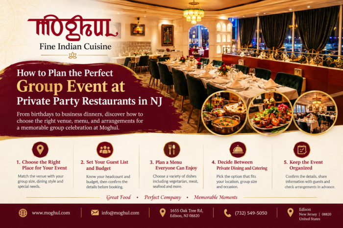 Discover Food Places in Edison NJ for Your Next Group Celebration
