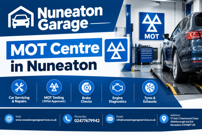 Your Local MOT Centre in Nuneaton
