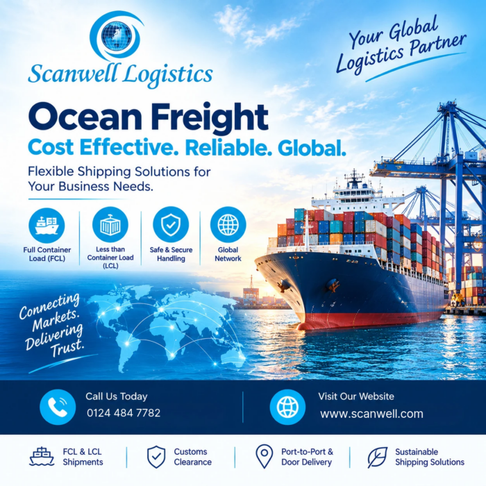 Ocean Freight – Reliable Global Shipping & Cargo Solutions