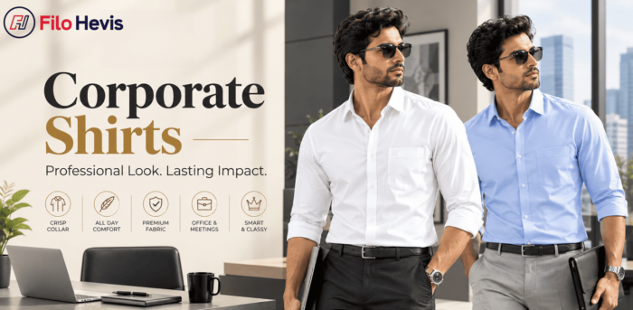 One Corporate Shirt. Endless Powerful First Impressions