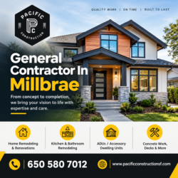 General Contractor In Millbrae – Quality Construction & Remodeling Solutions