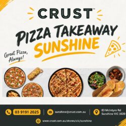 Best Pizza Takeaway Sunshine | Crust Pizza