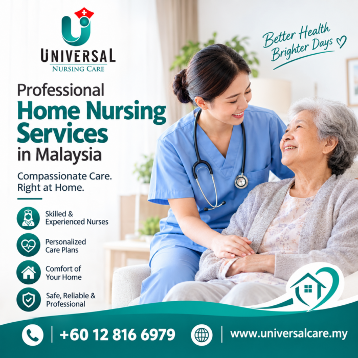 Professional Home Nursing Services in Malaysia – Personalized Medical Care at Home