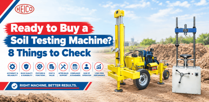 Ready to Buy a Soil Testing Machine? 8 Things to Check