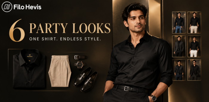6 Premium-Looking Party Outfits You Can Build with One Shirt